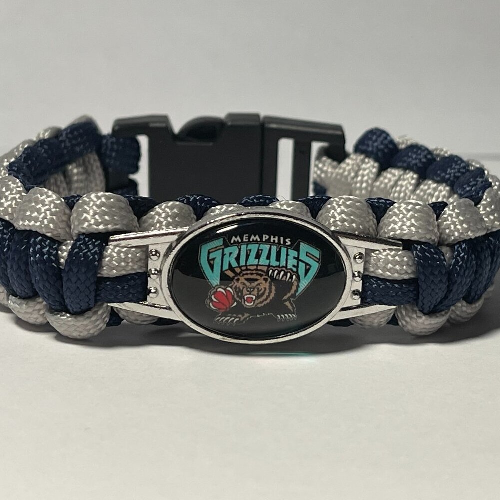 Memphis Grizzlies NBA Paracord Bracelet NEW